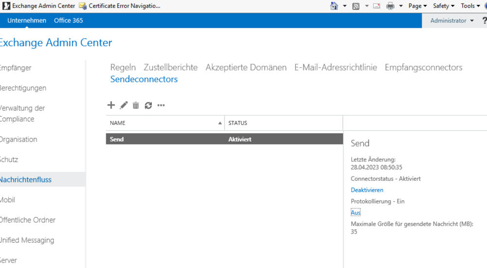 exchange Protokolierung an.png